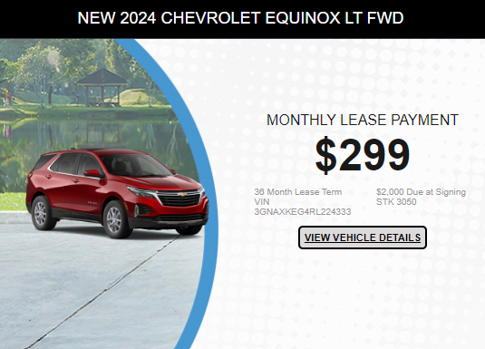 2024 Chevrolet
Equinox LT FWD