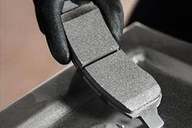 MOST ACDELCO SILVER FRONT BRAKE PADS INSTALLED*